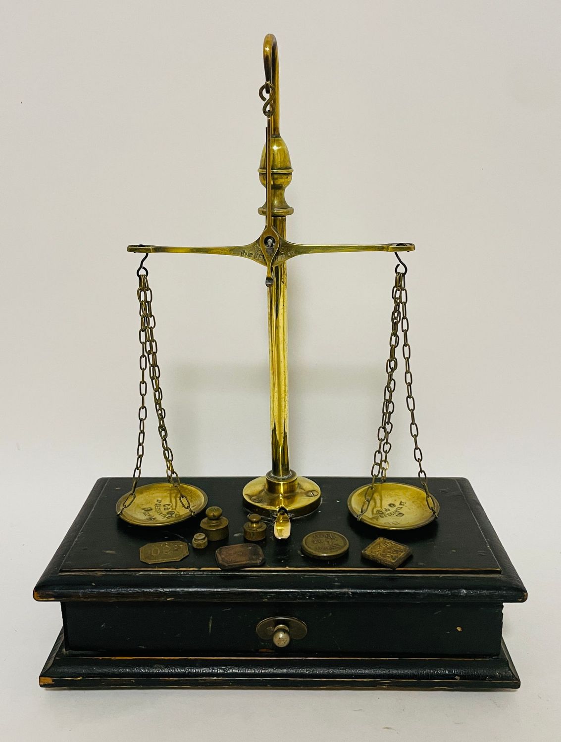 Antique Apothecary Scales and Weights