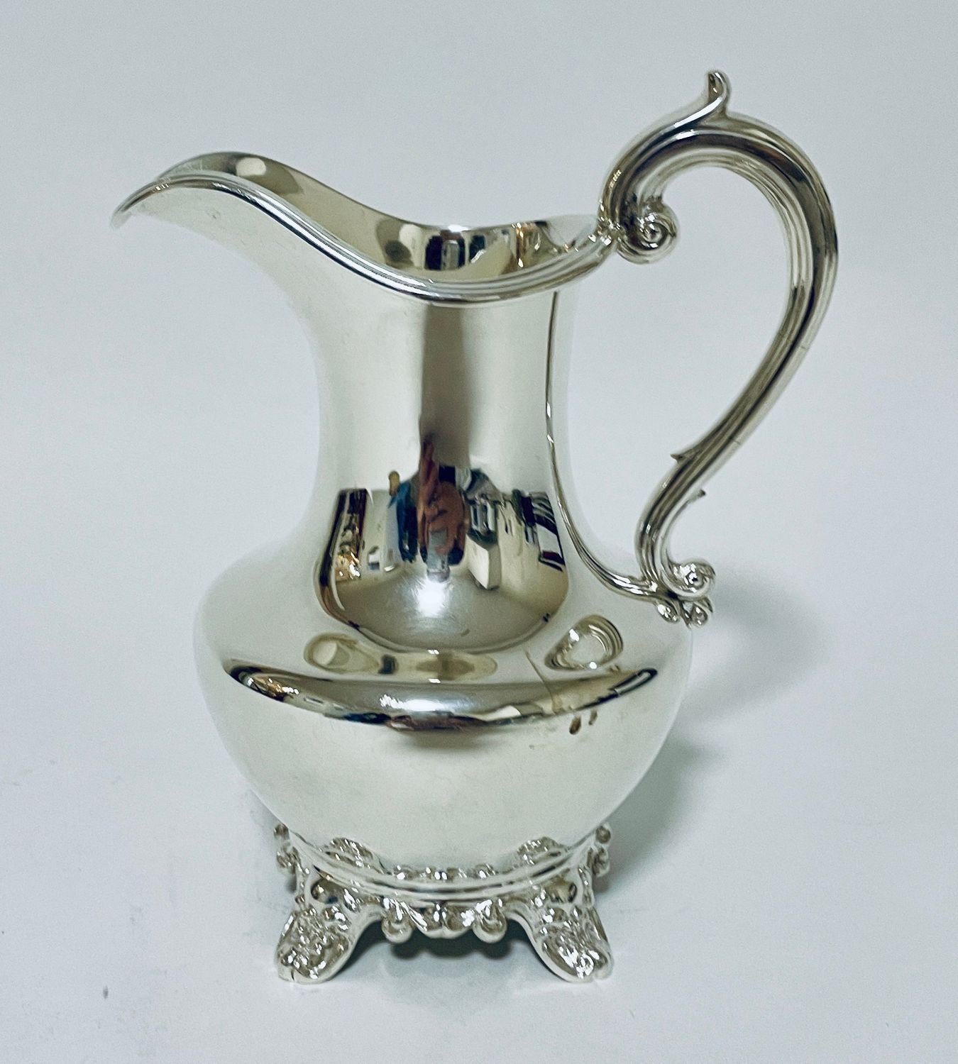 Large Victorian Silver Jug