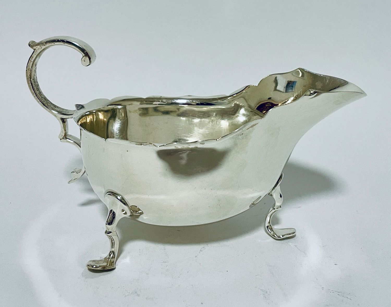 Antique Silver Sauce Boat