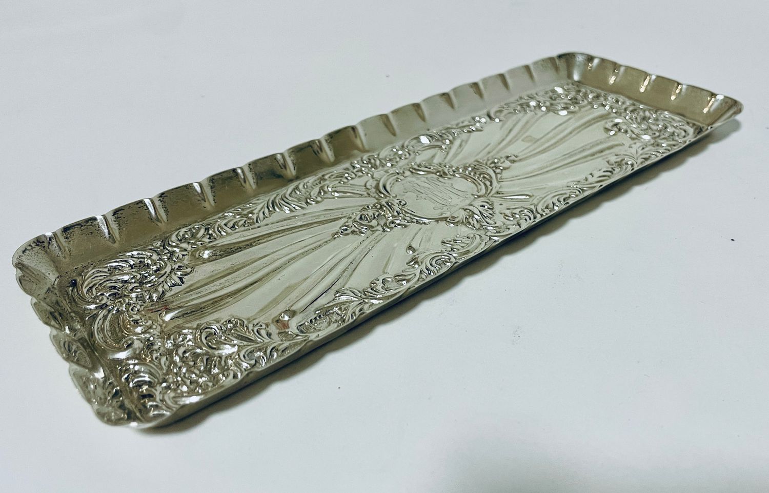 Antique Silver Tray