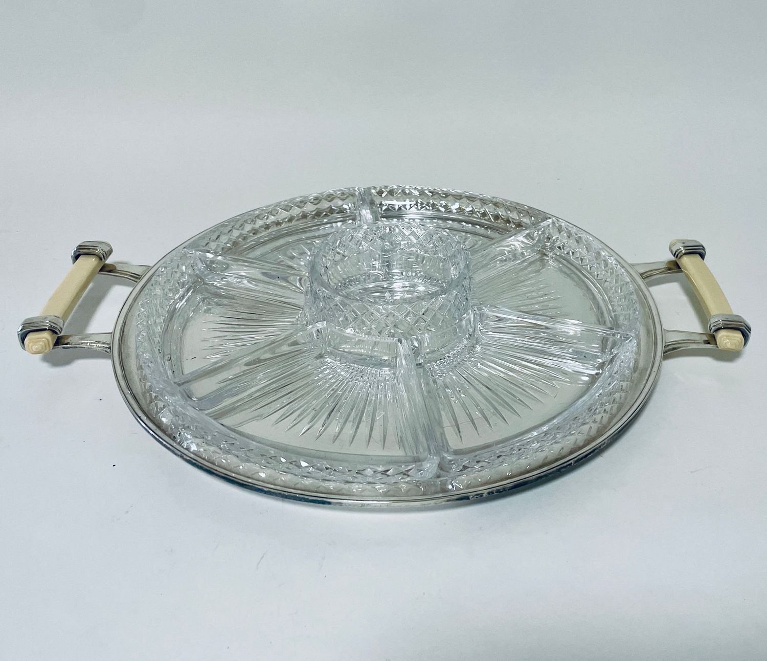 Art Deco Silver Plated Serving Dish