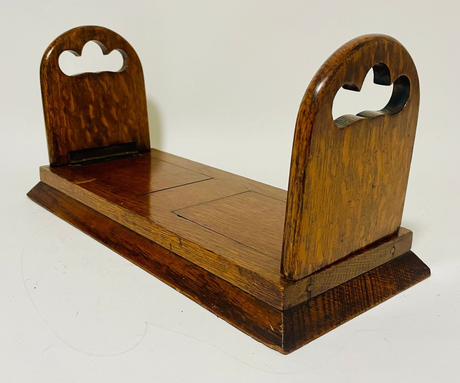 Antique Oak Book Slide