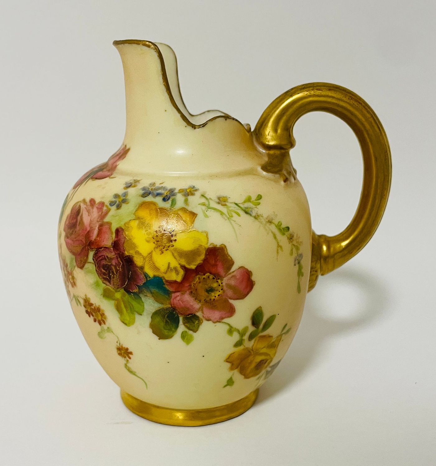 Royal Worcester 1901 Blush Jug