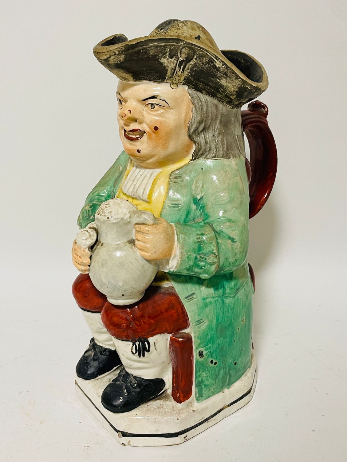 Antique Staffordshire Toby Jug