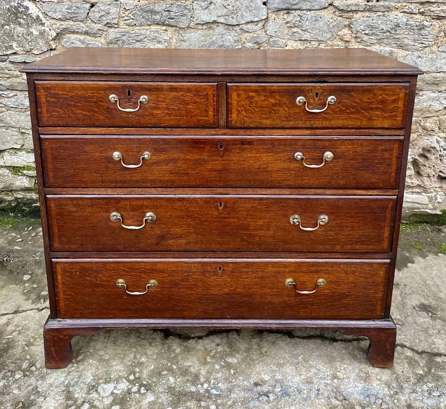 ​Georgian Oak Chest of Drawers