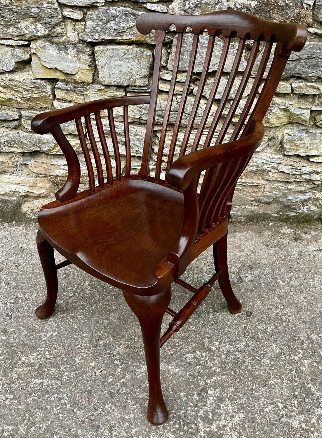 Victorian Oak Office Chair