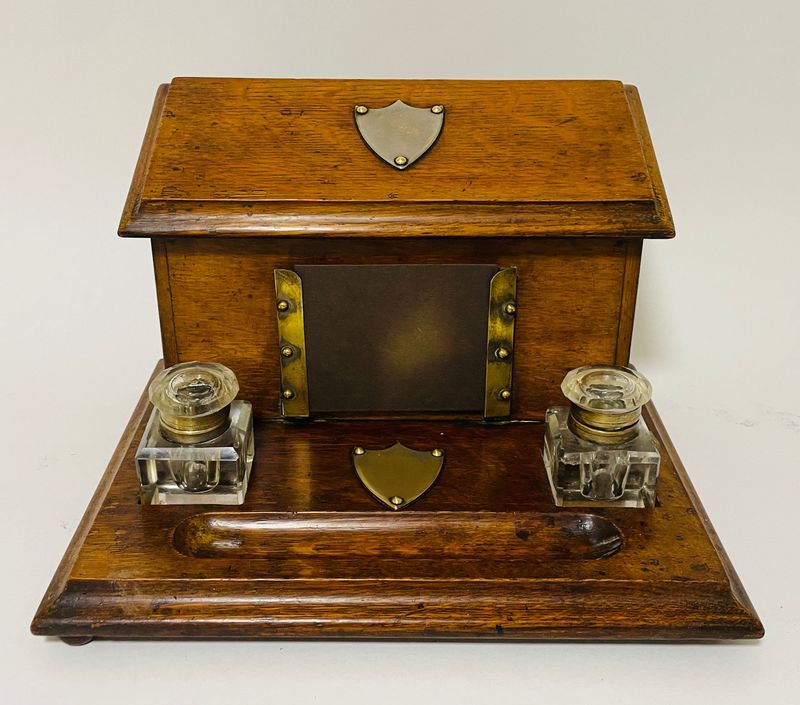 Victorian Oak Desk Stand