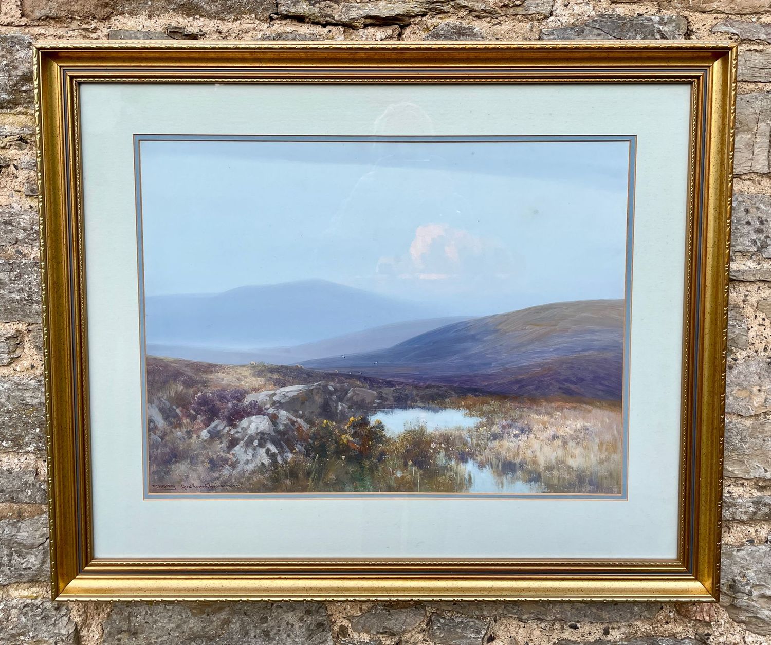 Great Kneeset Tor Dartmoor by Frederick John Widgery