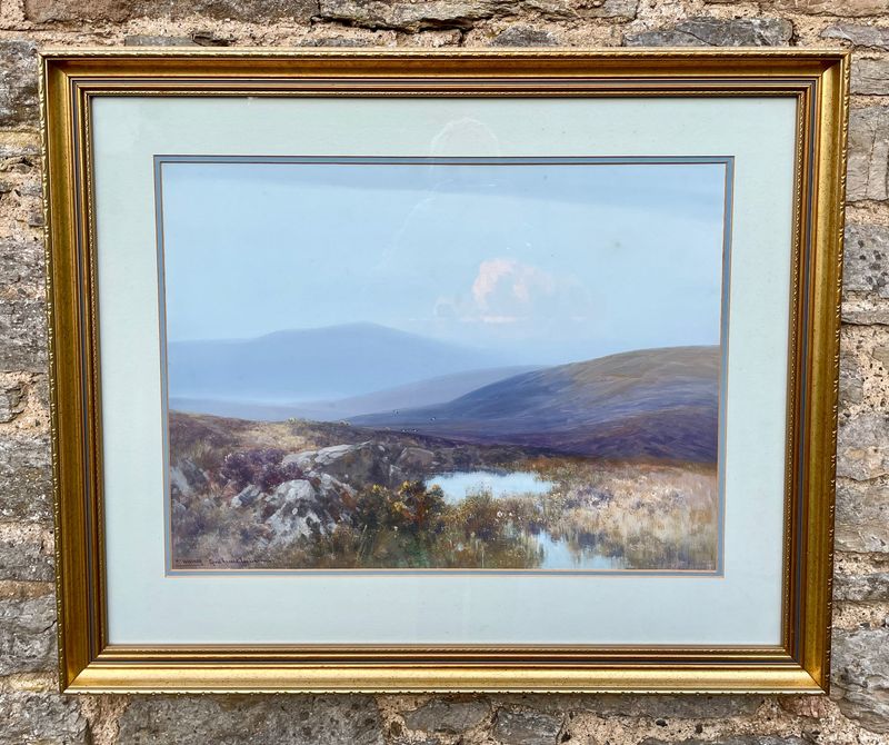 Great Kneeset Tor Dartmoor by Frederick John Widgery