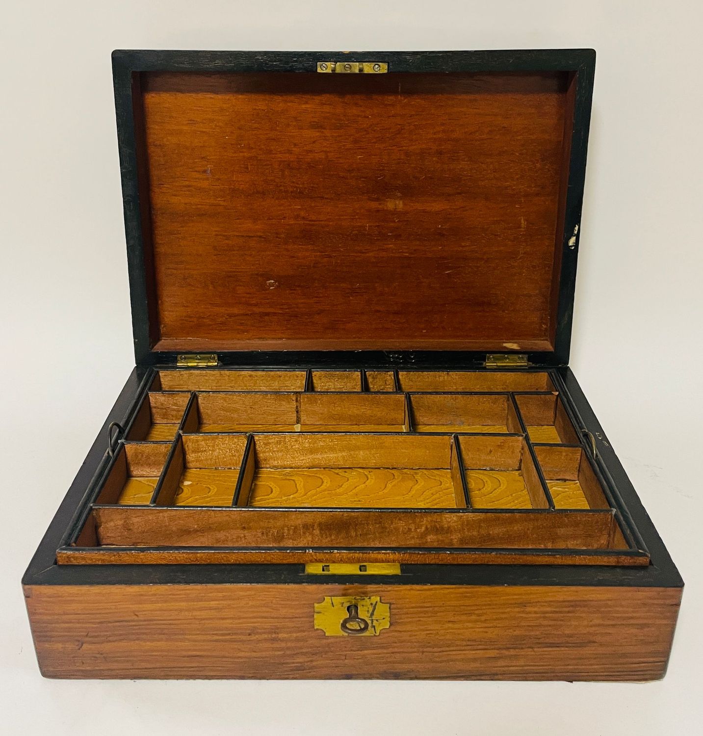 Antique Collectors Box with Key