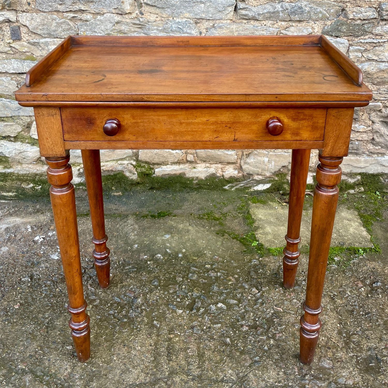 Small Victorian Mahogany Side Table