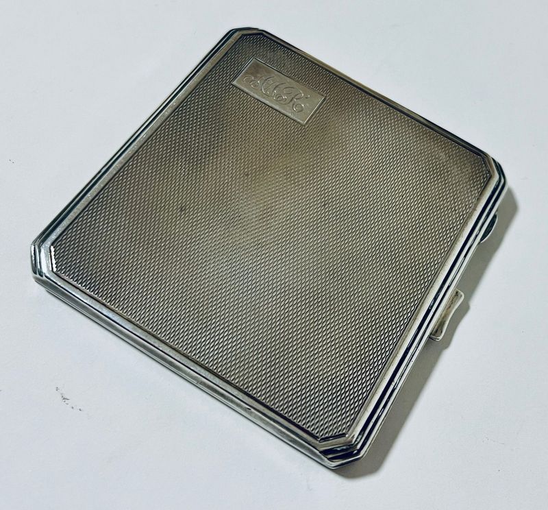 ​Antique Silver Cigarette Case