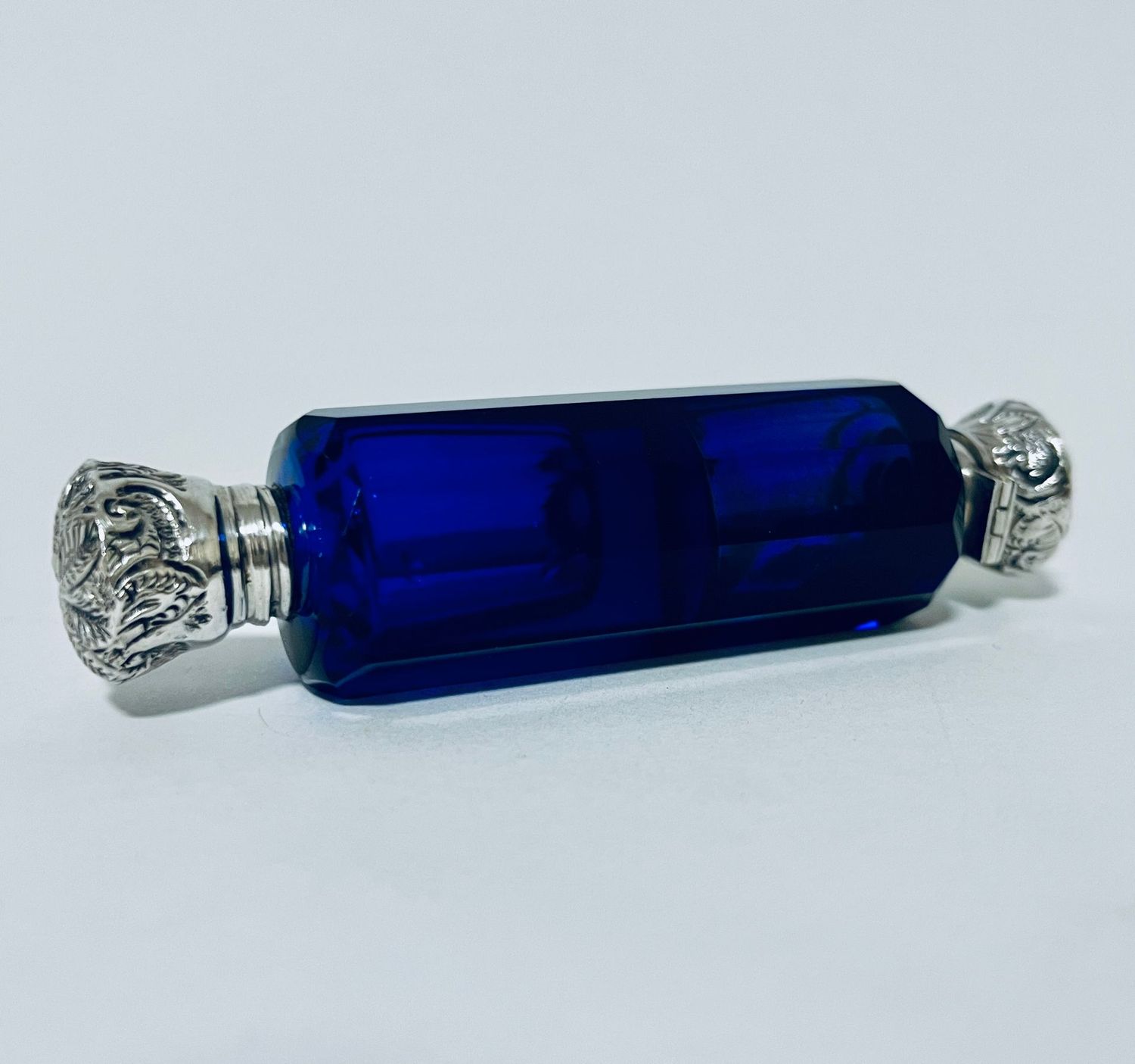 Victorian Silver Double Ended Scent Bottle