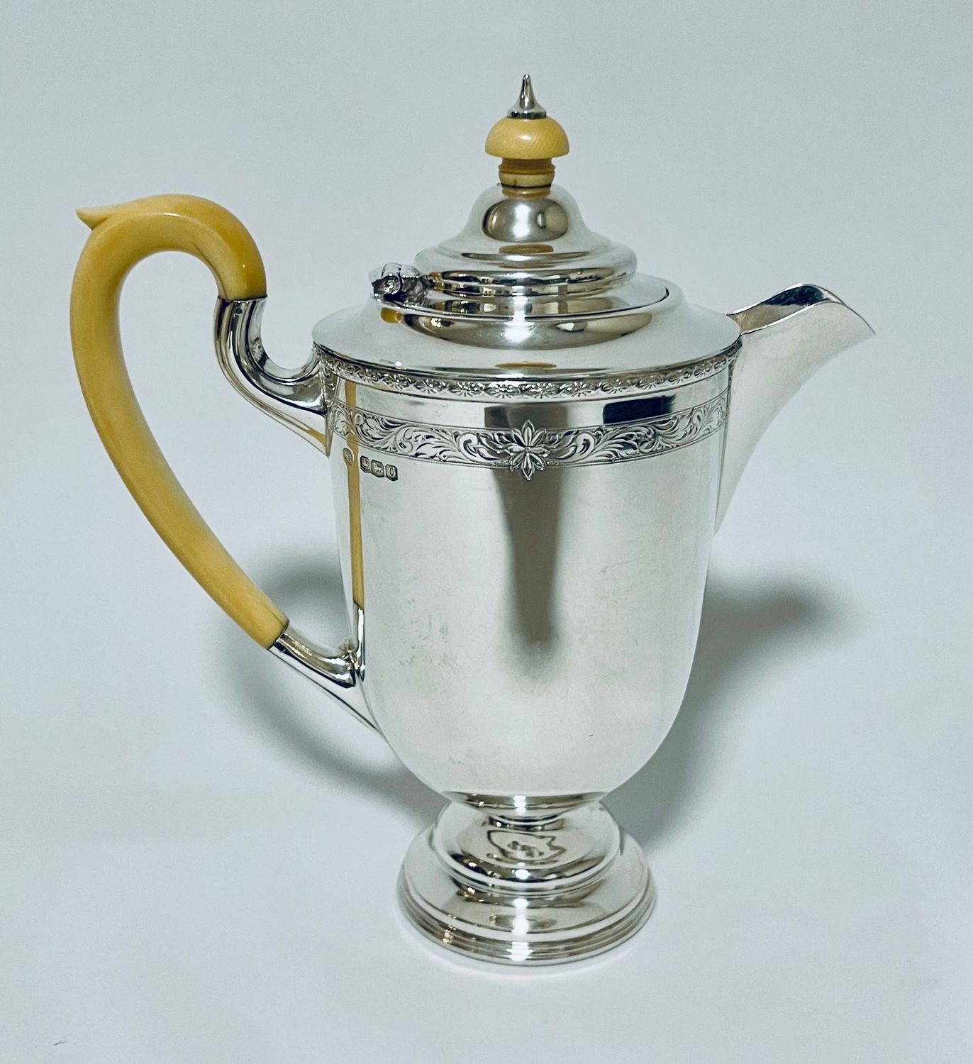 Art Deco Sterling Silver Teapot