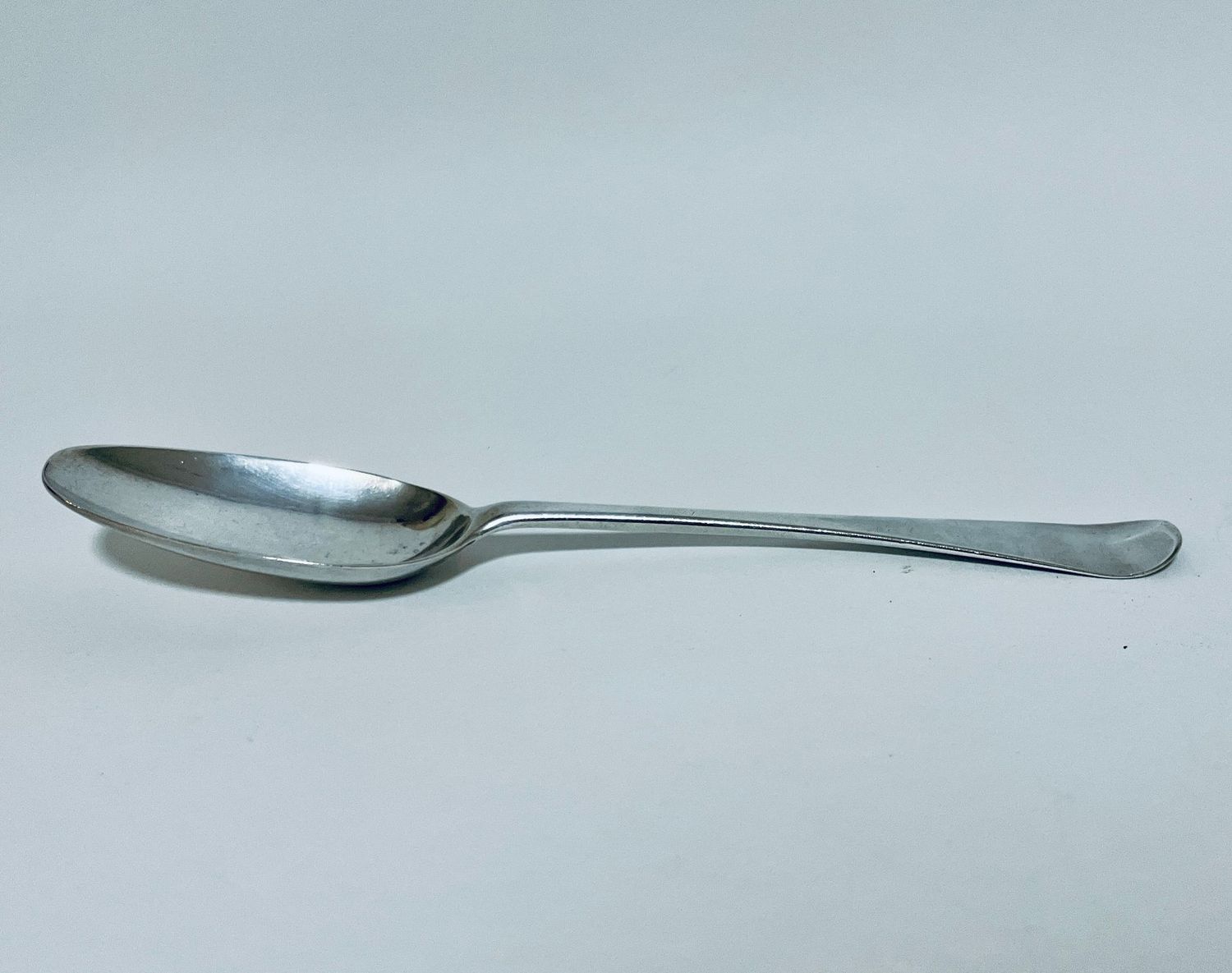 George II Silver Serving Spoon