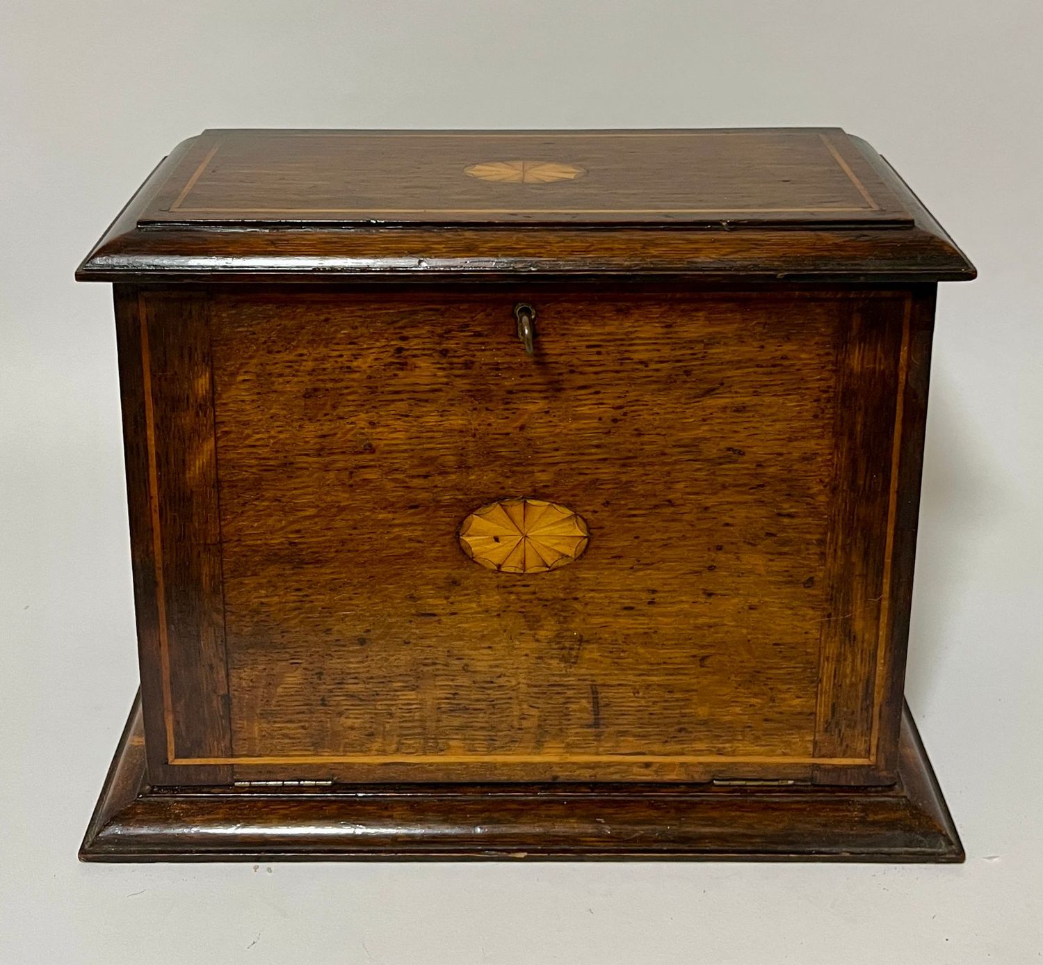 Antique Oak Stationery Cabinet