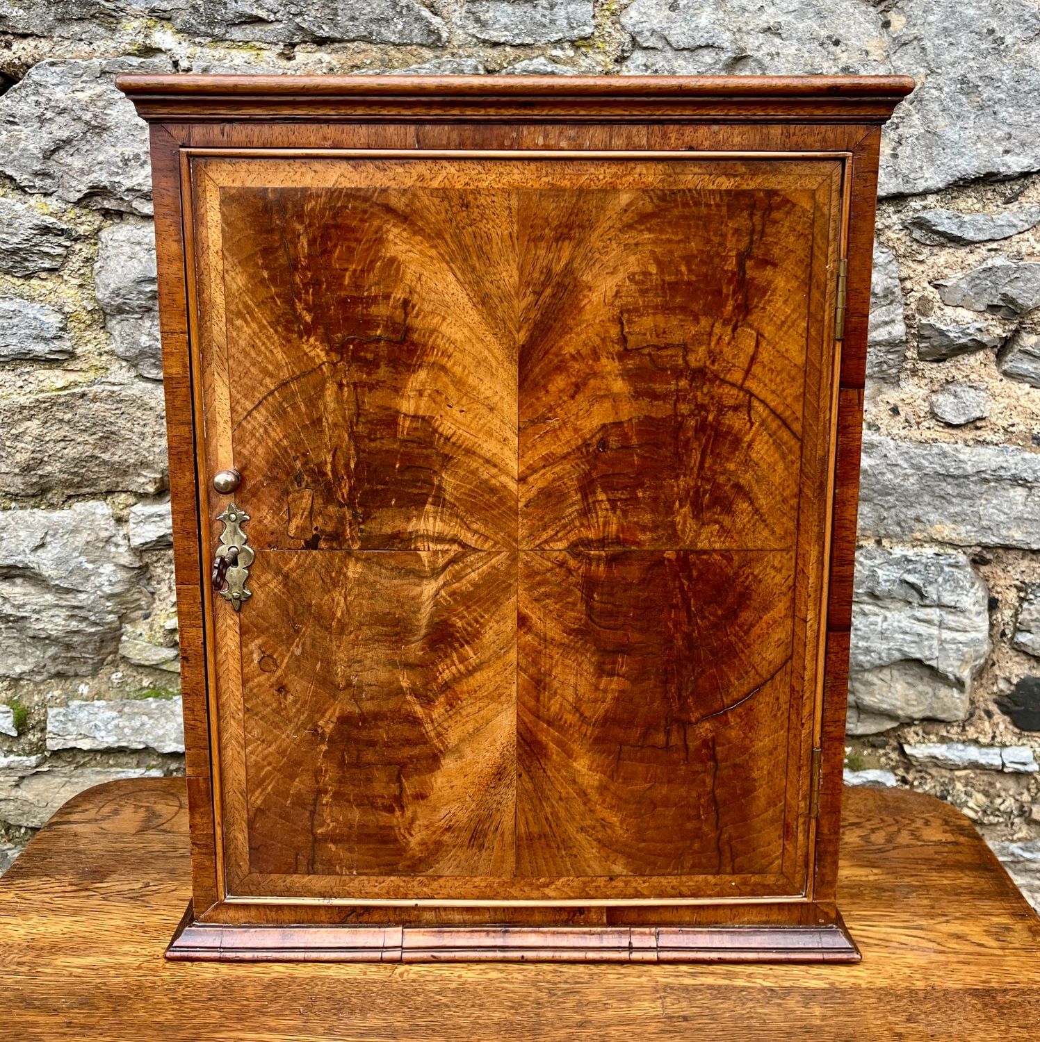 ​Small Antique Walnut Cupboard