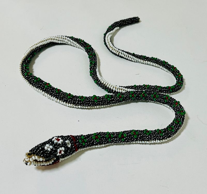 WWI Prisoner of War Beadwork Snake