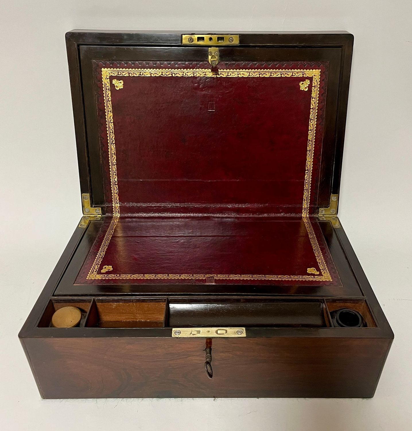 Antique Rosewood Writing Slope