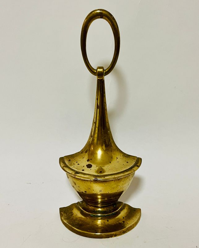 Victorian William Tonks Brass Doorstop