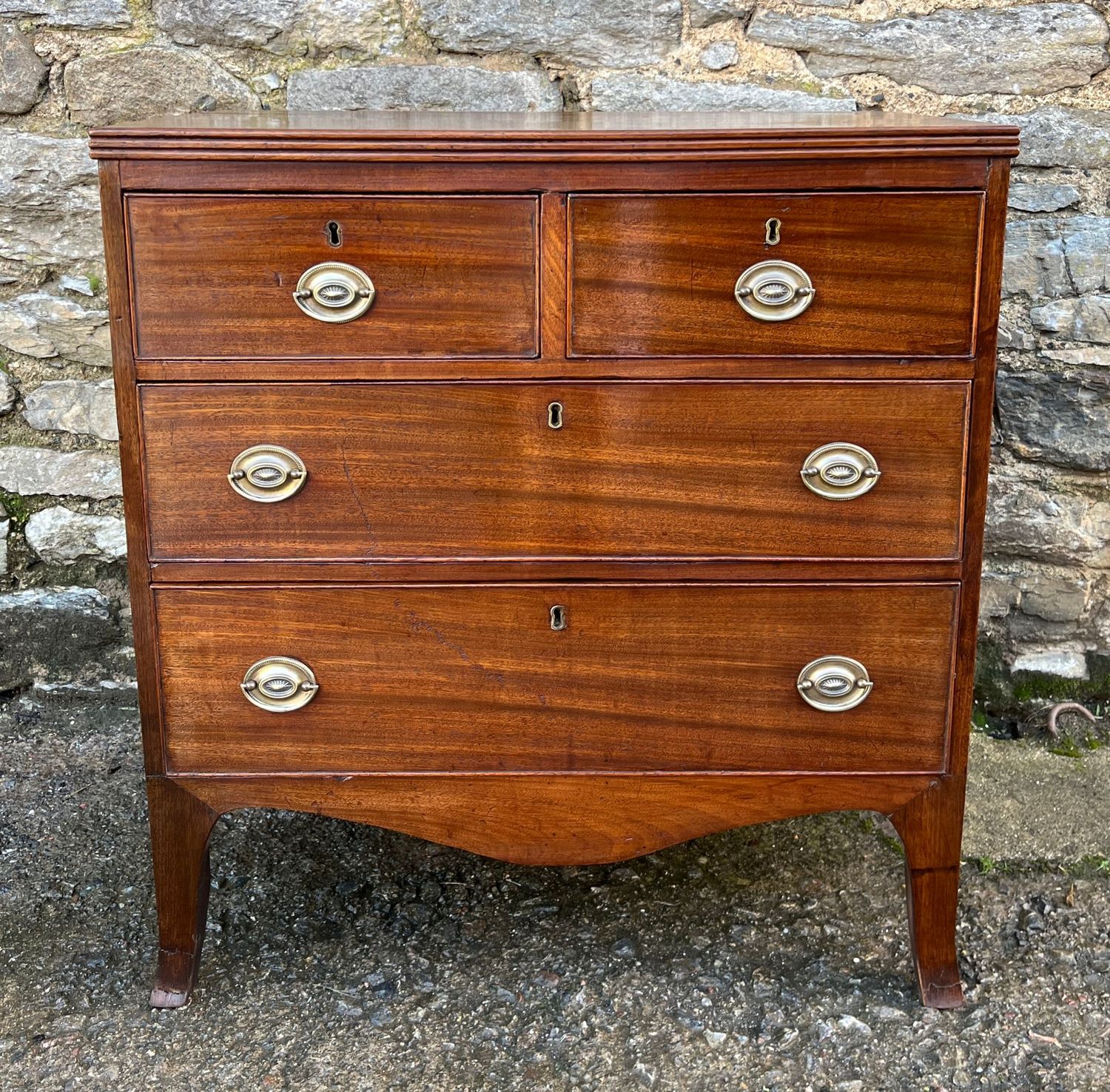 ​Small Regency Mahogany Chest of Drawers