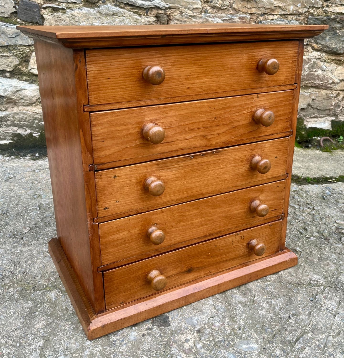 ​Antique Pine Collectors Chest
