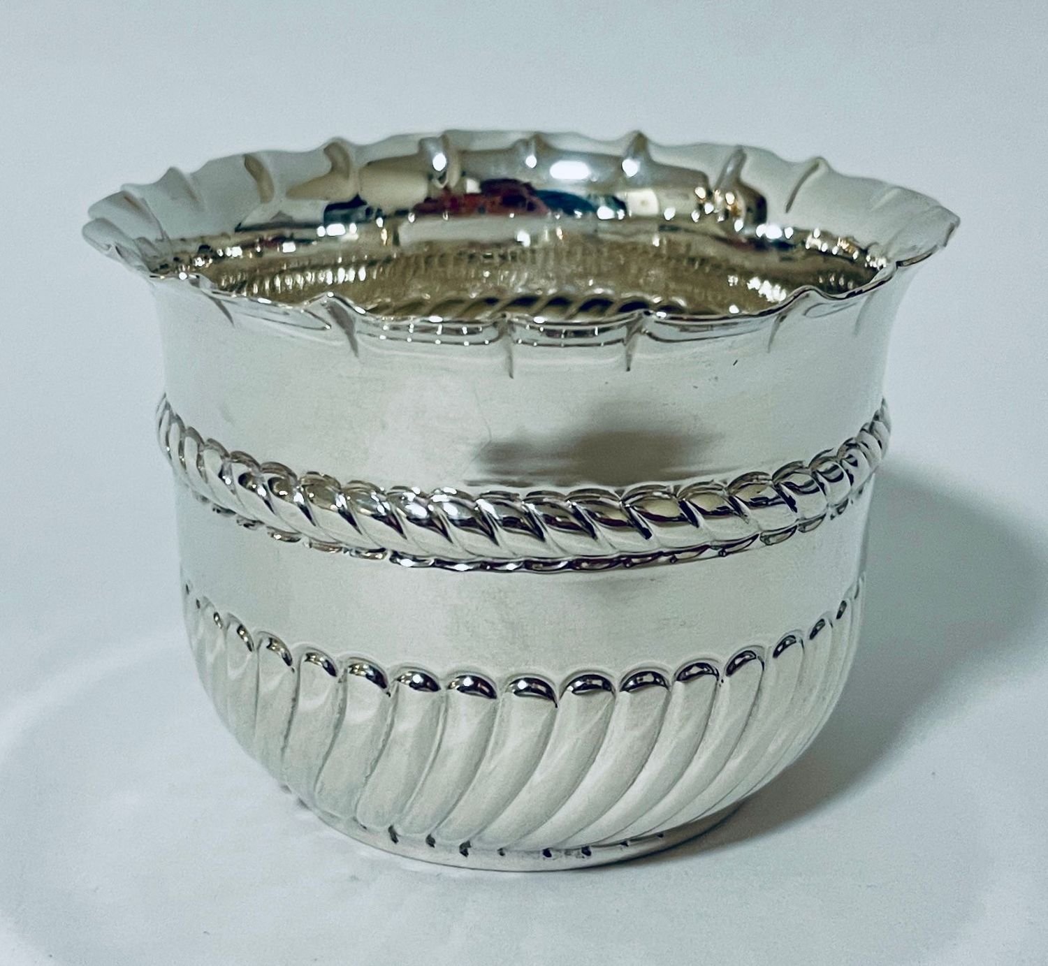 Victorian Silver Sugar Bowl