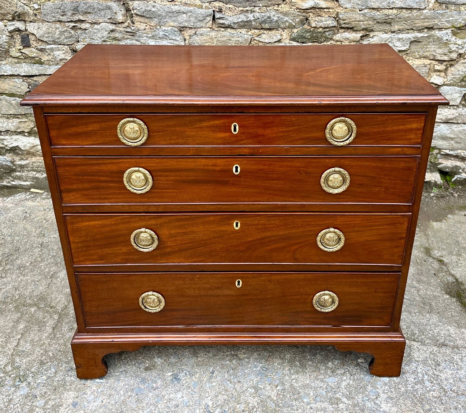 Small Georgian Mahogany Chest of Drawers