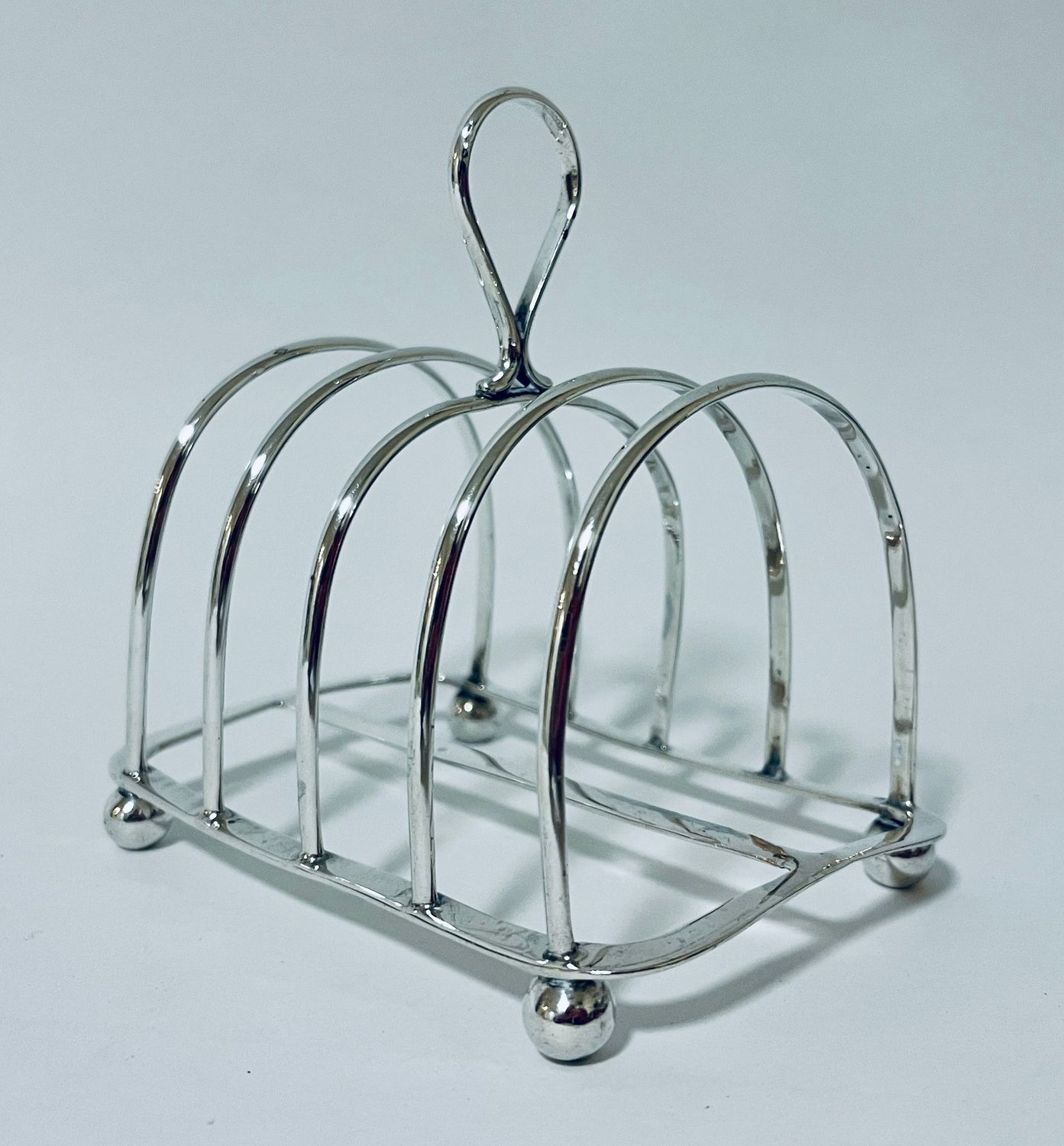 Victorian Silver Toast Rack