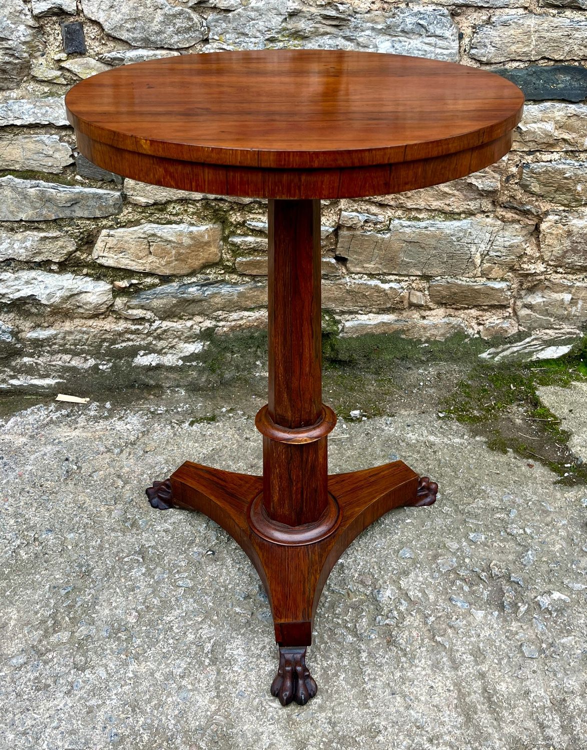 Regency Rosewood Lamp Table