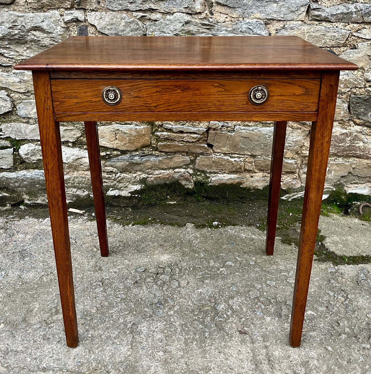 ​Small Georgian Oak Side Table