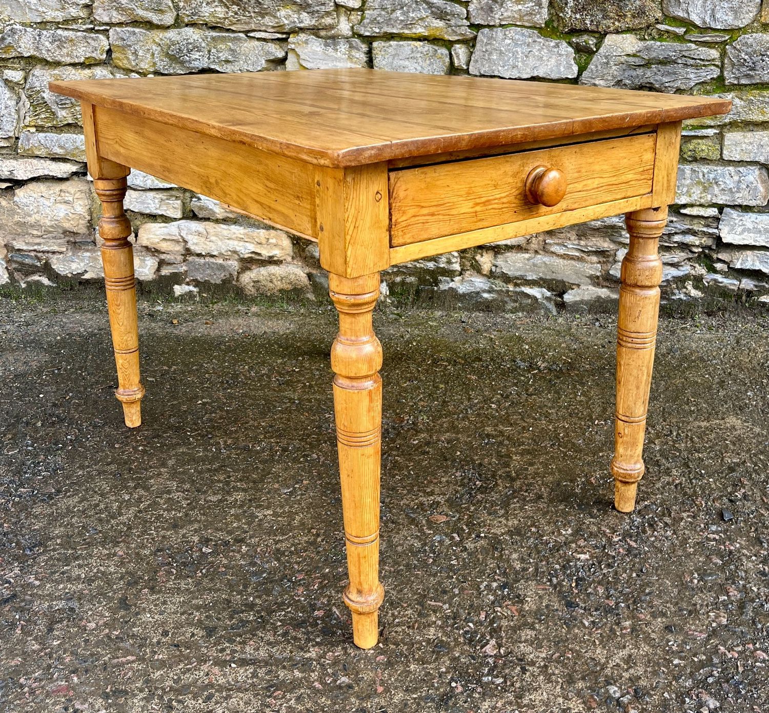 ​Antique Pine Farmhouse Table