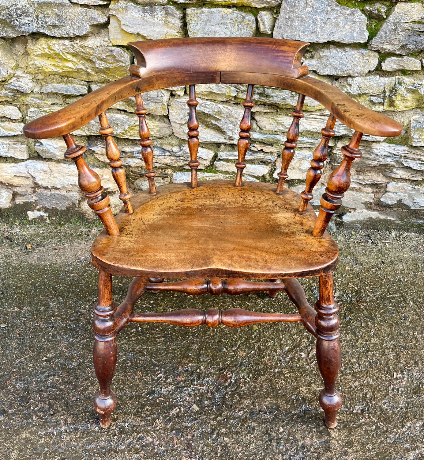 Antique Captain's Chair