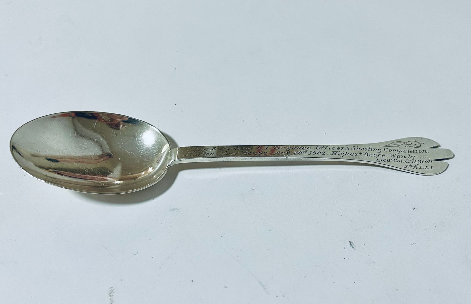 Antique Silver Trefid Spoon