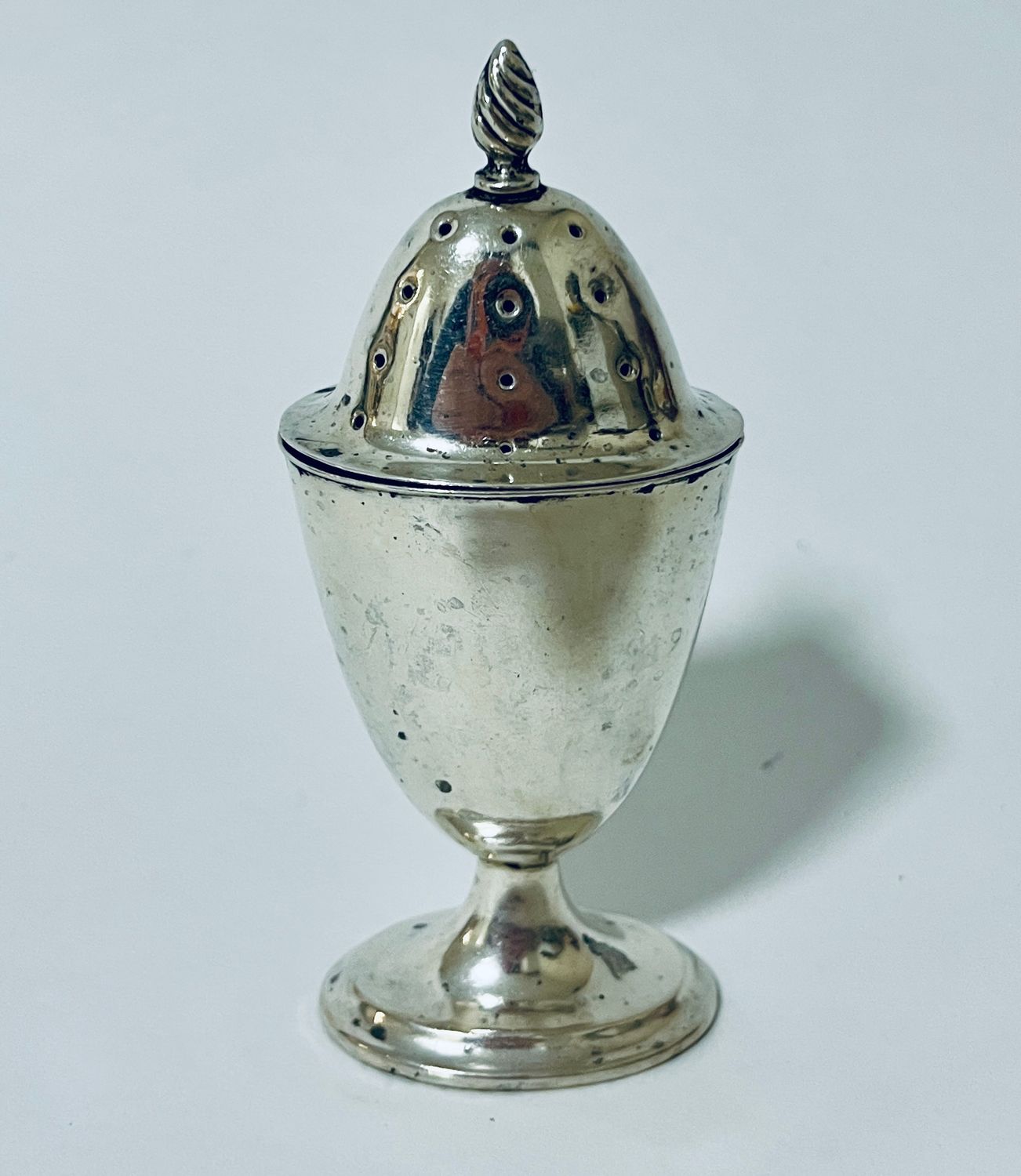 Victorian Silver Pepper or Pounce Pot