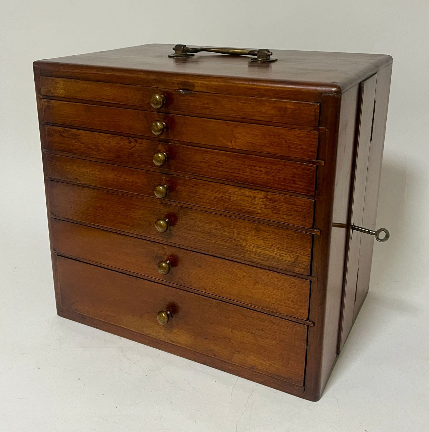 Antique Mahogany Specimen Drawers