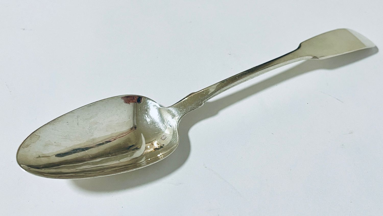 Georgian Exeter Silver Serving Spoon