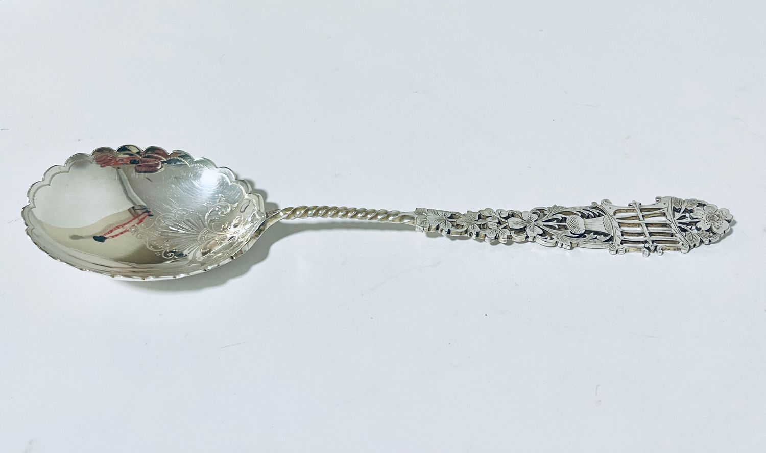 Edward VII Silver Spoon