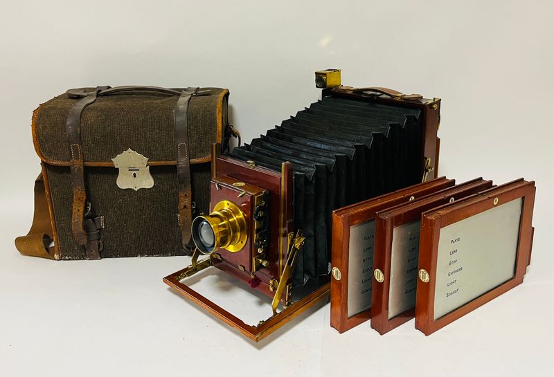 Victorian Thornton Pickard Ruby Plate Camera
