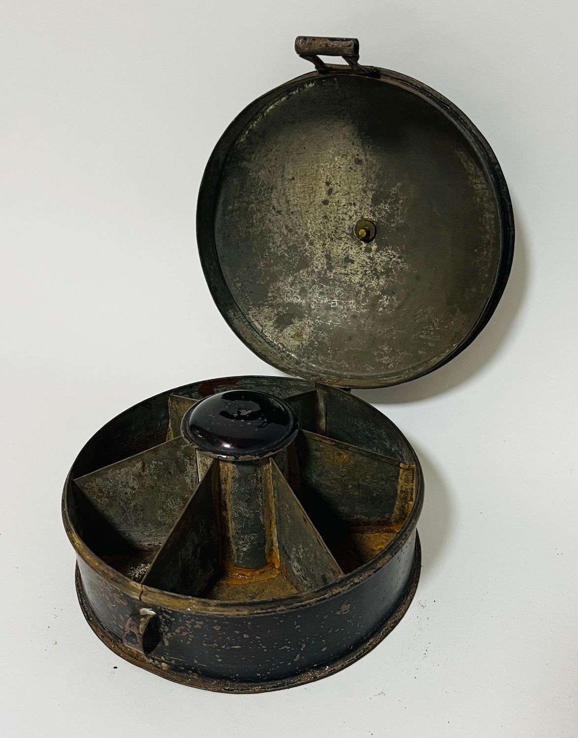Antique Toleware Spice Tin