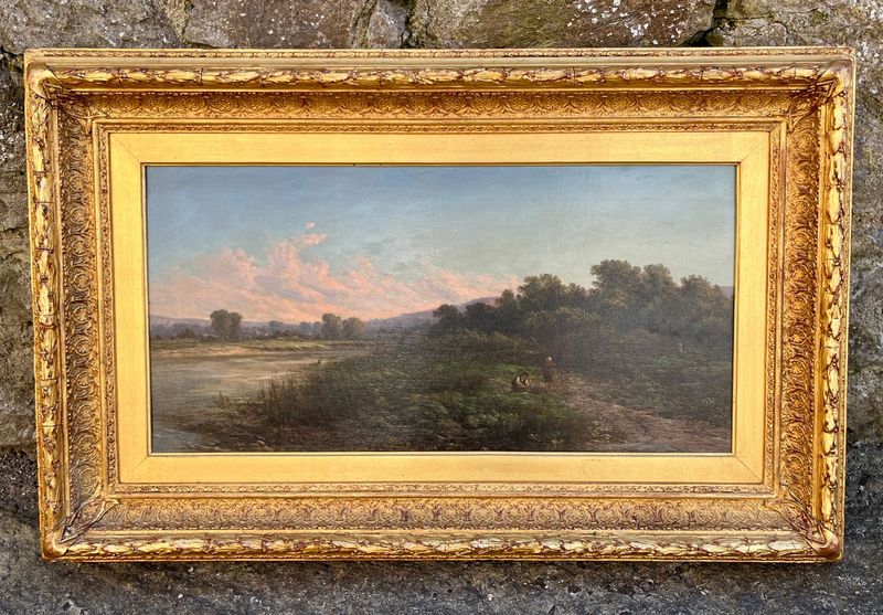 George Walter Williams (1834-1906) Oil on Canvas