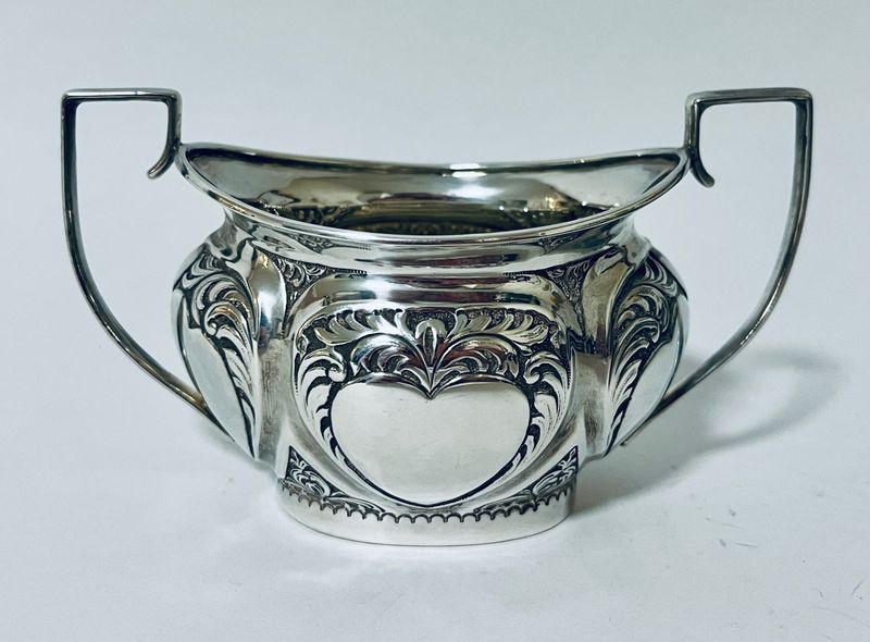 Victorian Silver Sugar Bowl