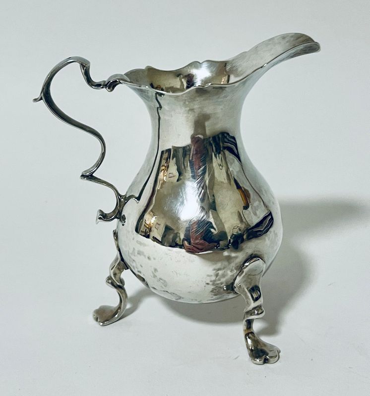 18th Century Silver Cream Jug