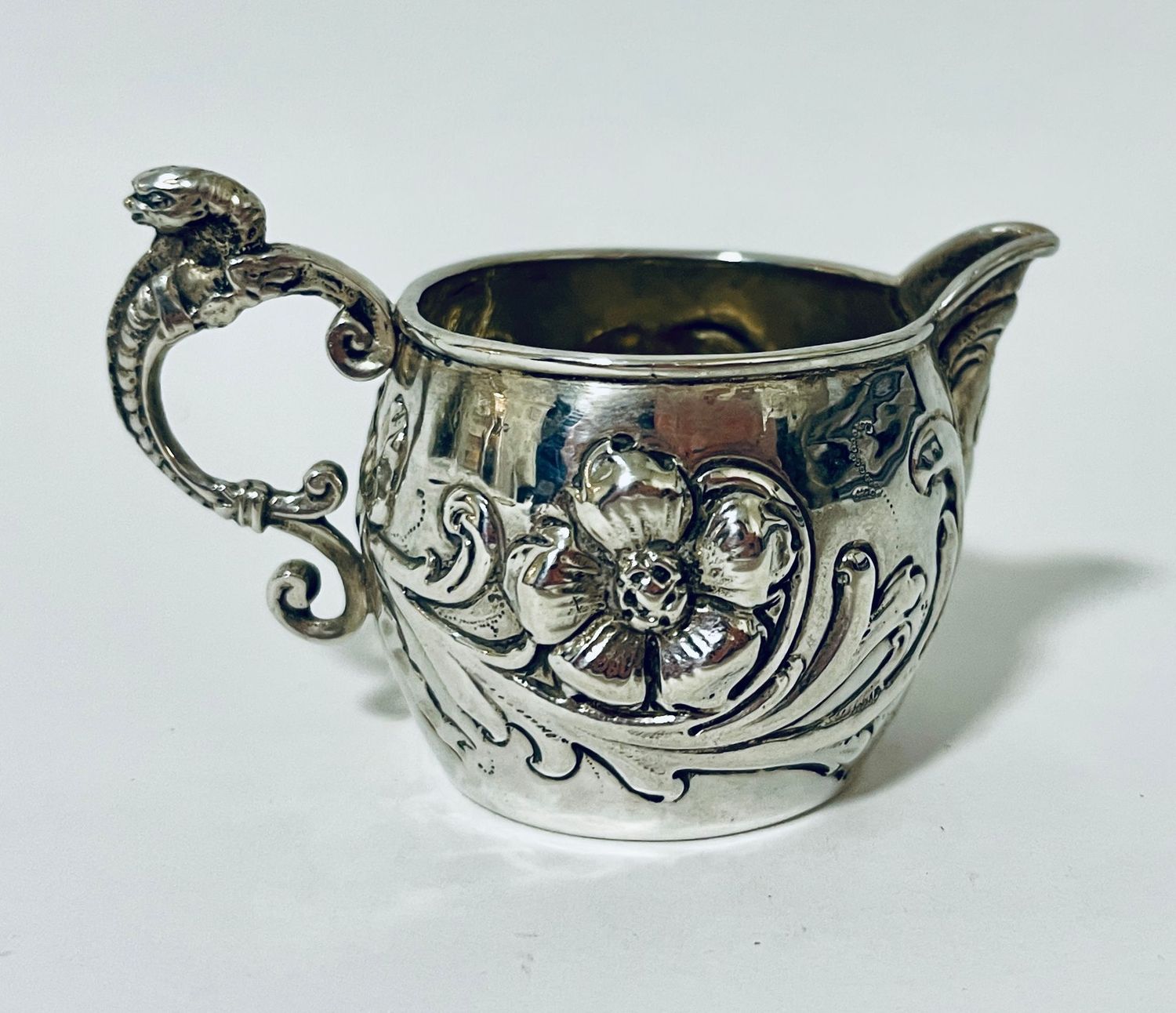 Small Victorian Silver Cream Jug
