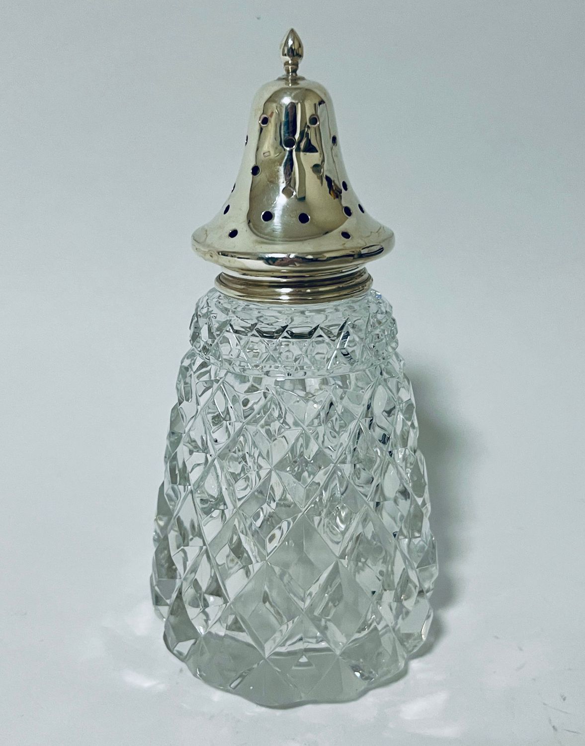 Antique Silver Topped Sugar Caster