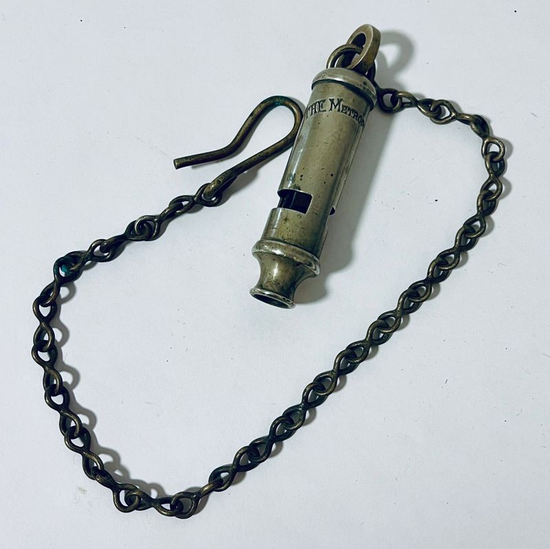 Original Metropolitan Police Whistle