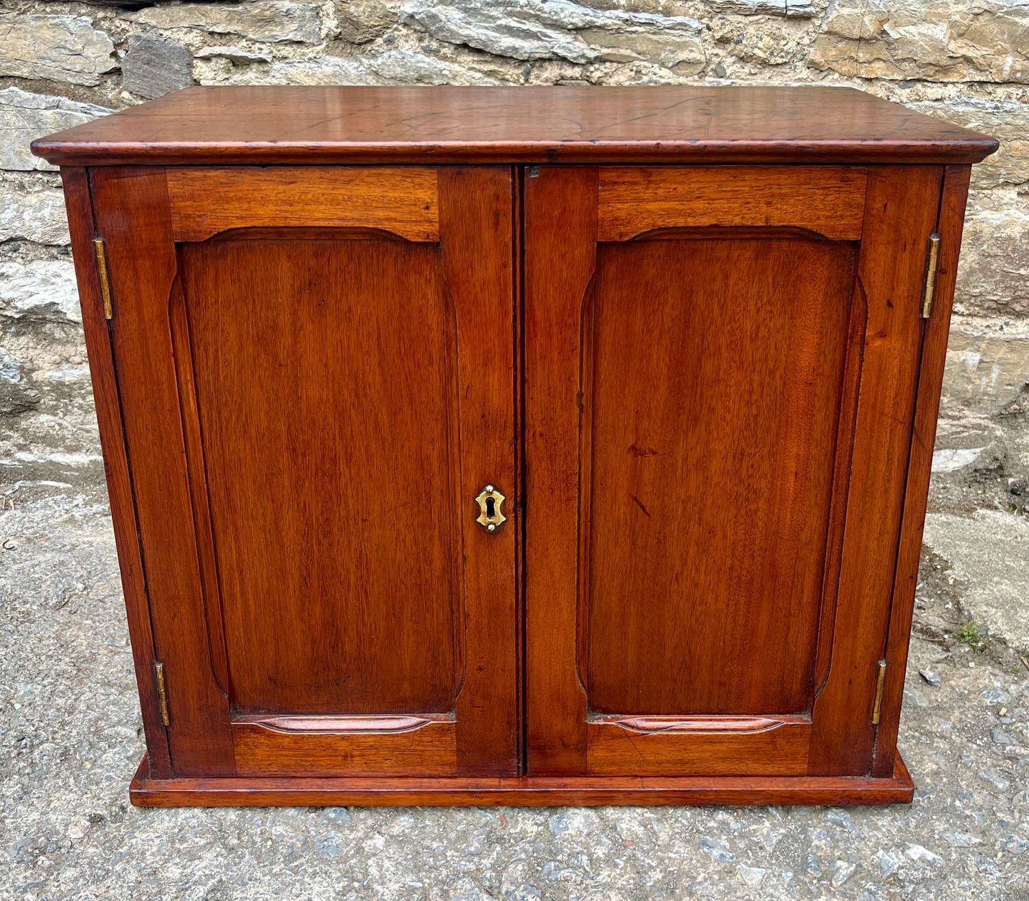 ​Antique Mahogany Postmaster’s Cabinet