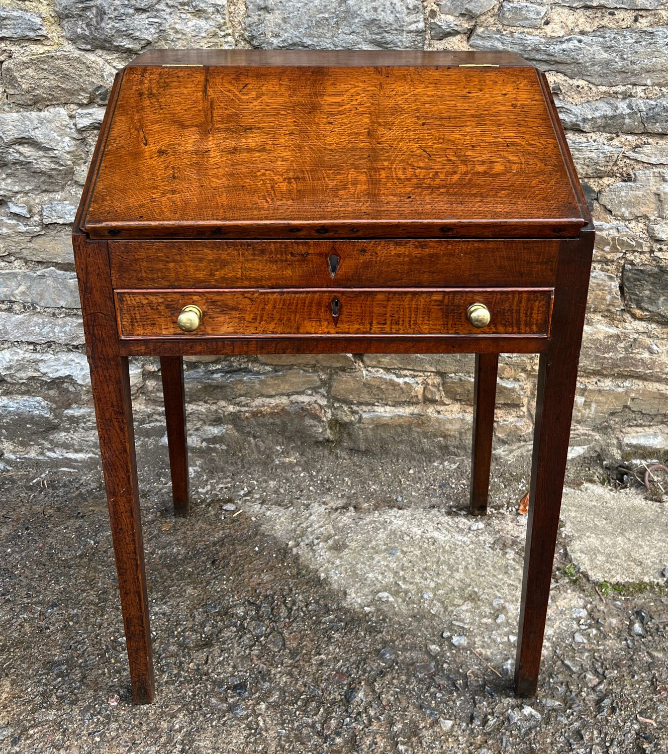 ​Georgian Oak Clerks Desk