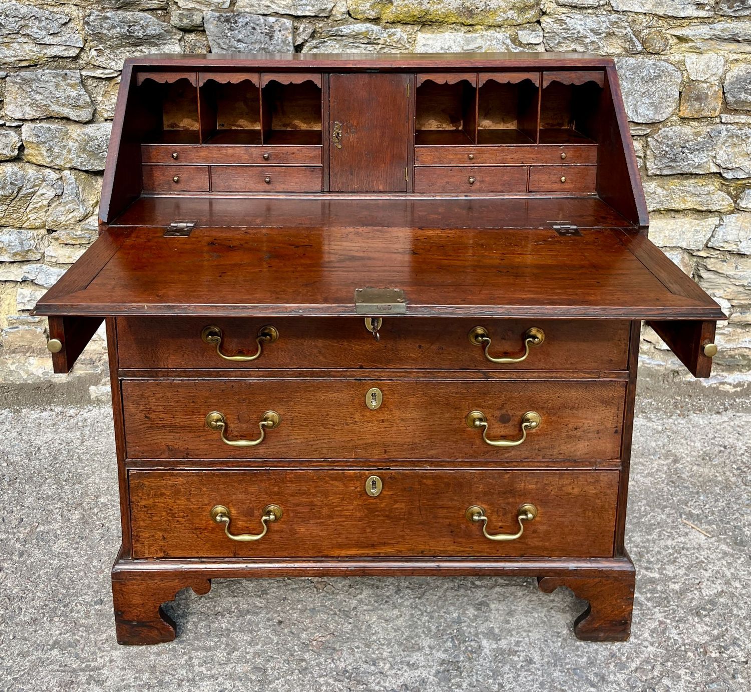 Georgian Oak Bureau