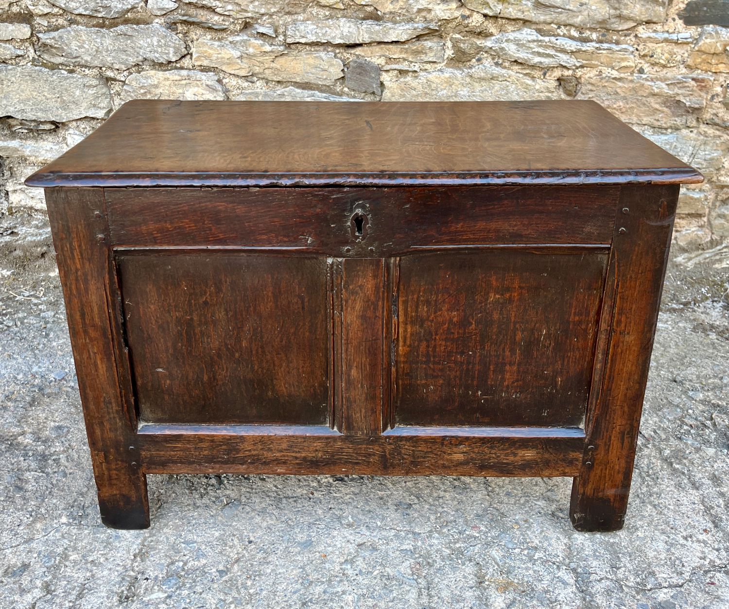 Small 18th Century Oak Coffer